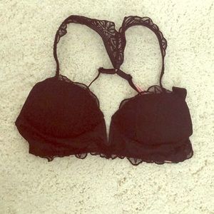 PINK lace Date push up bra